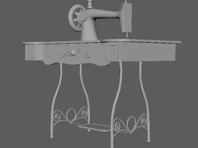 sewing machine 3D model purchase
