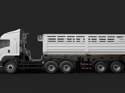 ISUZU DECA-GXZ360 Dump 3D model