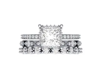 Wedding Ring  3D print model 442