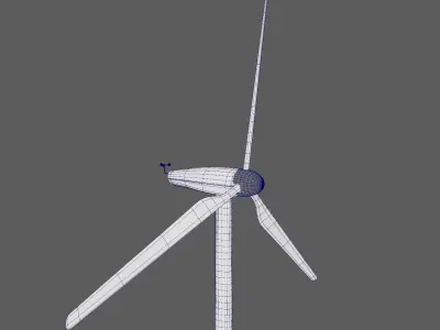Wind Turbine Free 3D model purchase