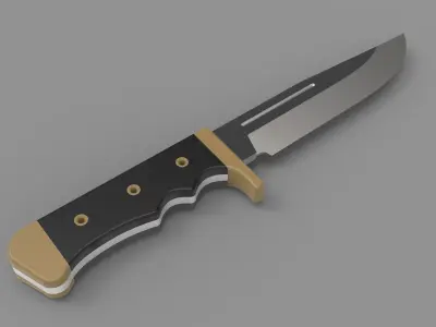 Hand Knife 3D model