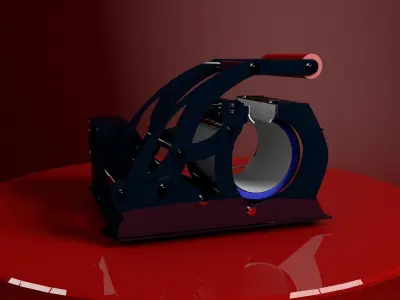 MUG PRINTING HEAT PRESS MACHINE Free 3D model
