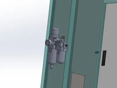 Electric cabinet  3D model