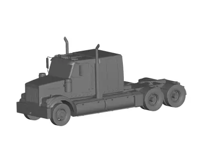 Western Star 4900SF Truck 3D model