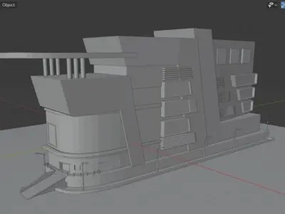 SHOPPING MALL Free low-poly 3D model purchase