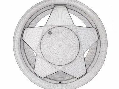 Car alloy wheel 3d model  3D model