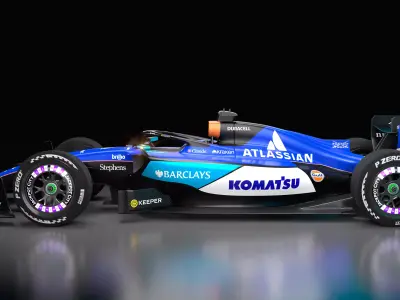 2026 Williams F1 plus Photoshop files 3D model