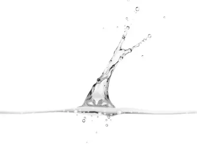 Crystal Clear Splash model pack Low-poly 3D model