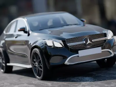 Car - based on model GLC 300 3D model