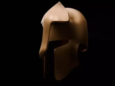 Spartan Helmet 3D model get