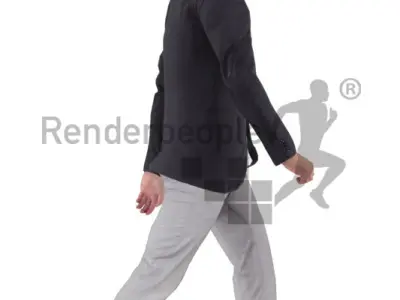 Jin Animated 004 Walking