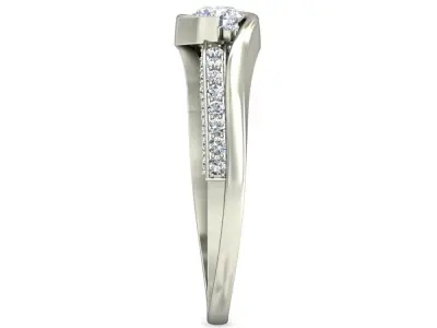 Wedding Ring  3D print model 104
