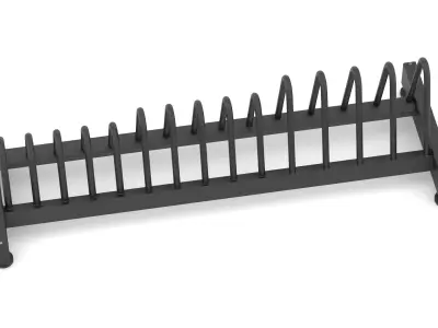 Technogym Plate Toast Rack 3D model