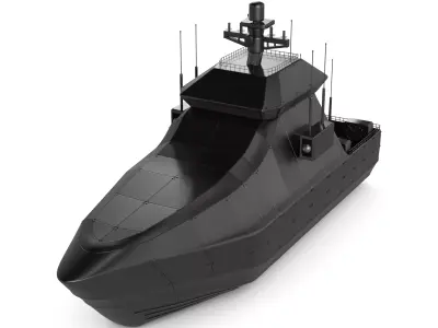 Naval Drones 3D model PBR