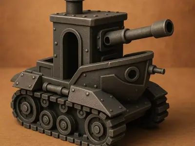 Tank Benchy 3D print model
