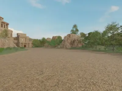 Ancient Shoreline City 3D model
