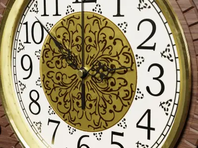 Mantle Clock 3D model