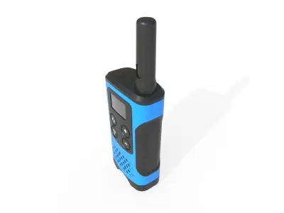 Walkie Talkie M2 Low-poly 3D model