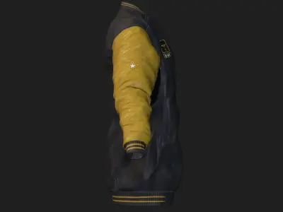 Military-Army Jacket 3D model