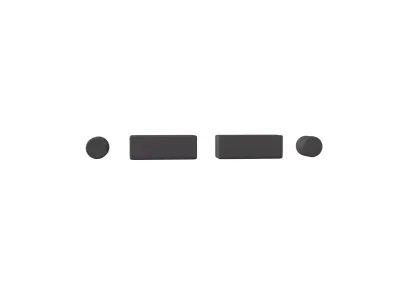 Morse Code P v1 001 Low-poly 3D model