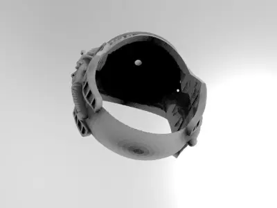 anillo tutankamon  3D print model