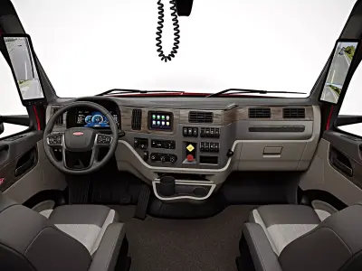 2021 Peterbilt 579 3D model