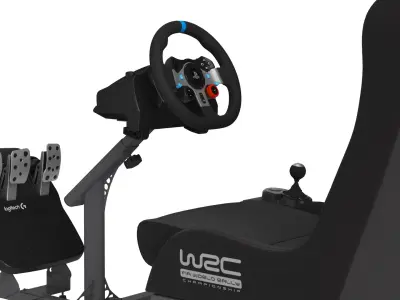 Playseat Evolution Alcantara Pro Racing Simulator Seat 3D model