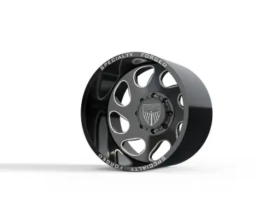 REAR SPECIALITY FORGED D007 WHEEL 3D MODEL 3D model