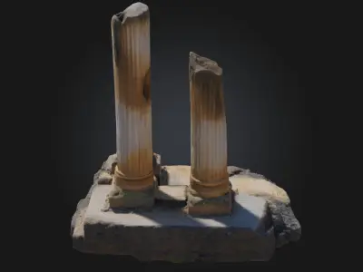 Ancient Reverie  A Sculptural Echo of Forgotten Dreams 3D model