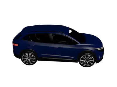 Volkswagen ID Tiguan Modern Electric SUV 3D model