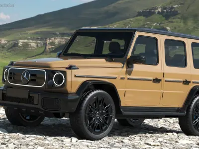 Mercedes-Benz G580 2025 Beige 3D model