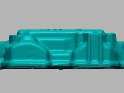 Suzuki Hayabusa Gen 1 1999 to 2007 Valve Cover 3D Scan CAD STL  3D model