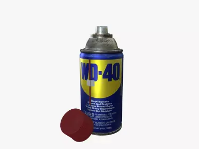 WD40 Spray 3D model