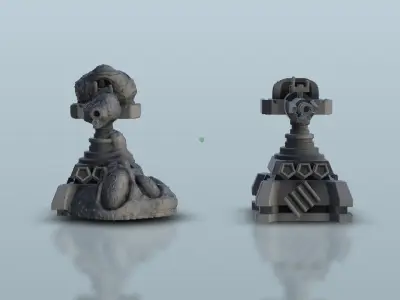 Ion canon turret - Warhammer 40 000 40k Star Wars Legion 3D 3D print model