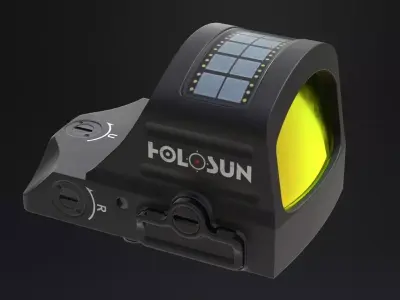 Holosun Holosun HS507C-X2 red dot sight Low-poly 3D model