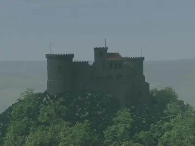 Medieval Castle  3D model
