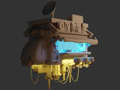 Food Truck 3D model