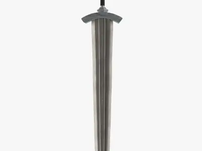 Sword Low-poly 3D model 68