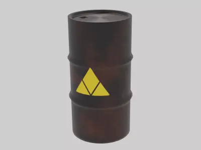 barrel legend of zelda bamboo pipe Free low-poly 3D model