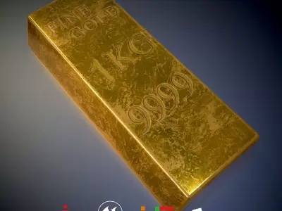 HIE Game Ready Bullion N2 Low-poly 3D model