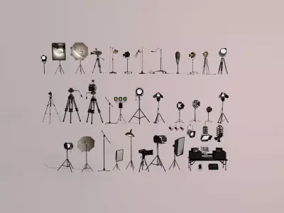 Lighting equipment Stage equipment 3D model