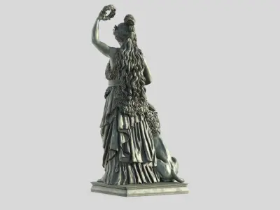 Lady Bavaria 3D model