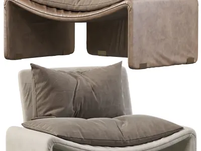 Armchair Aston Martin 3D model