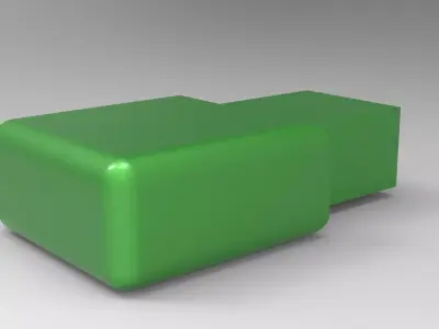 Micro usb 3D model