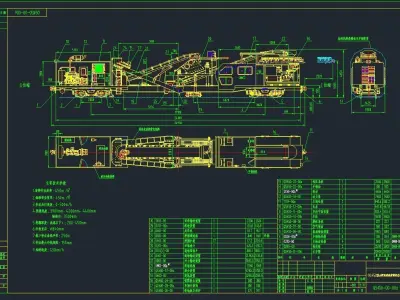 QS450 plasser theuret machine 3D model