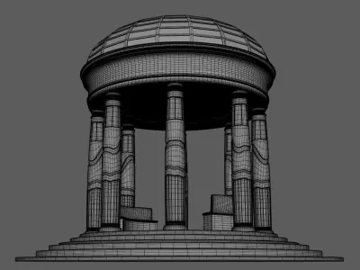 Toskana Stunu Low-poly 3D model
