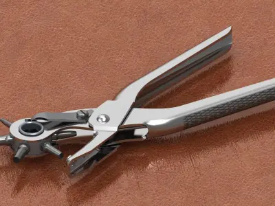 Punch Pliers 3D model