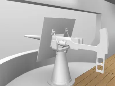 IJN Itsukushima Free 3D model