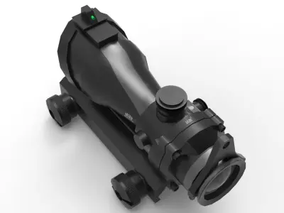Trijicon TA01NSN SOCOM Low-poly 3D model