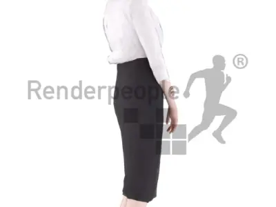 Christine Animated 002 Standing